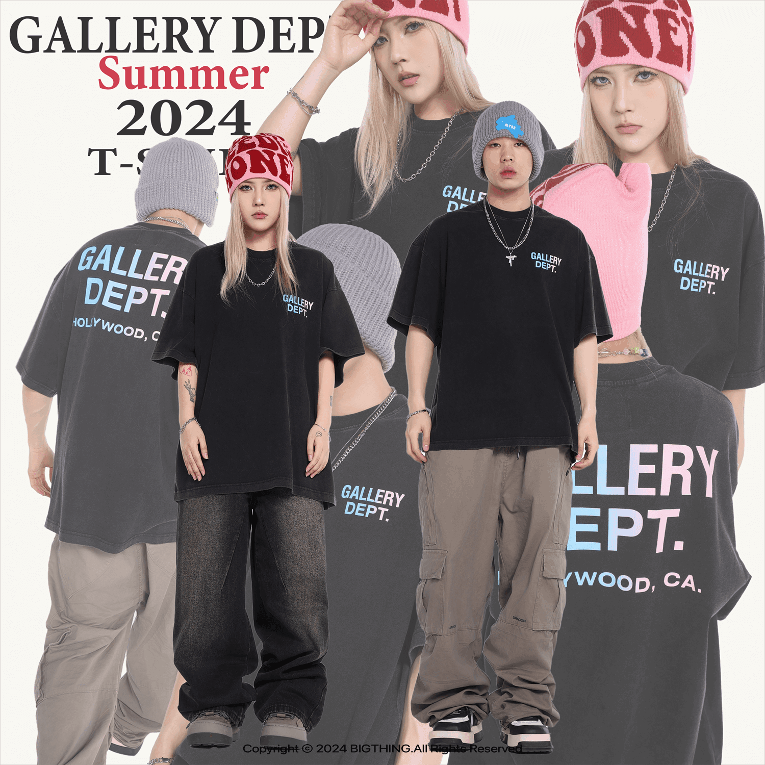 GALLERY DEPT New T-shirt D49