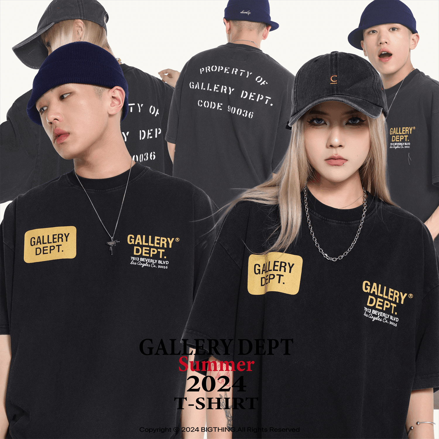 GALLERY DEPT New T-shirt D50