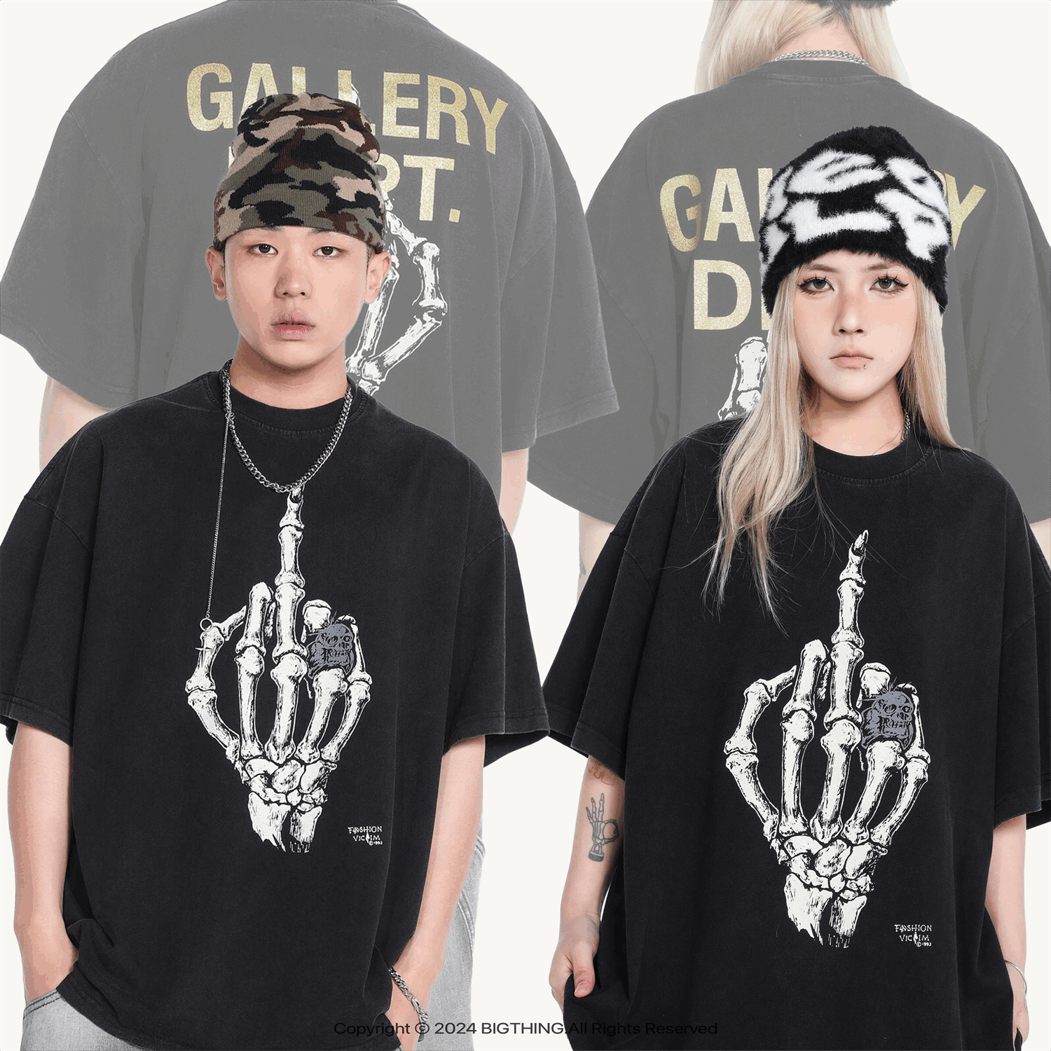 GALLERY DEPT New T-shirt D47